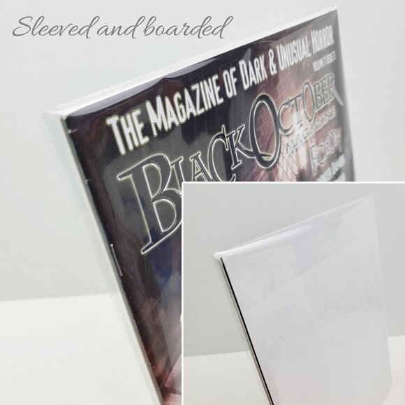 Black October Magazine Neil Gaiman VTG 2002 Dark Unusual Horror Unread Stock - Picture 5 of 9